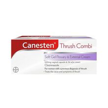 Canesten Thrush Combi Soft Gel Pessary and External Cream-undefined